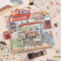 Scene avec stickers film studio
