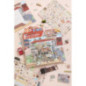 Scene avec stickers film studio