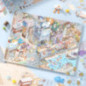 Scene avec stickers harbor town