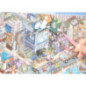 Scene avec stickers harbor town