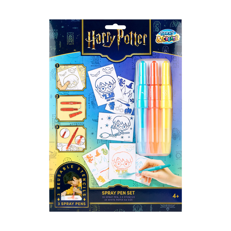 Pochette a4 spray harry potter