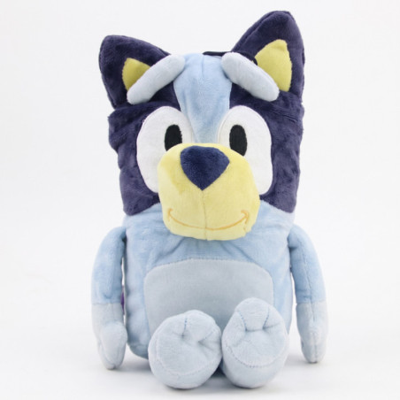 Peluche bluey avec poche de rang