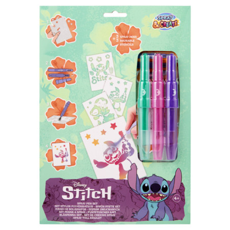 Pochette a4 spray pen stitch