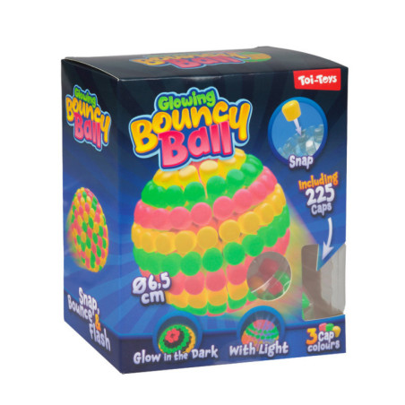 Balle rebondissante lumineuse