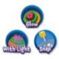Balle rebondissante lumineuse
