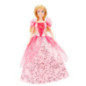 Poupee princesse avec 3 tenues