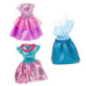Poupee princesse avec 3 tenues
