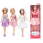 Poupee en robe avec diademe