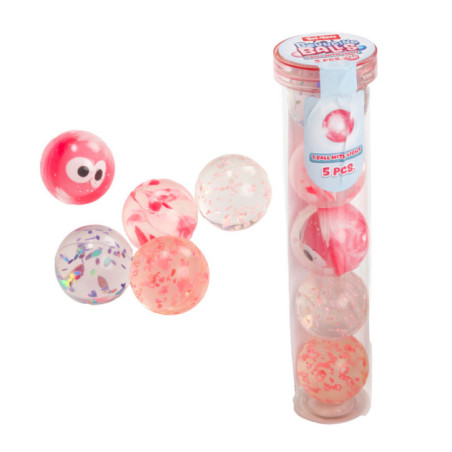 Set x5 balles rebondissante