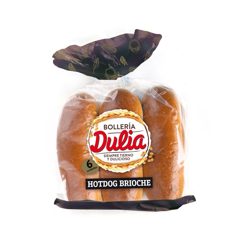 Hot dog brioche x6 330g