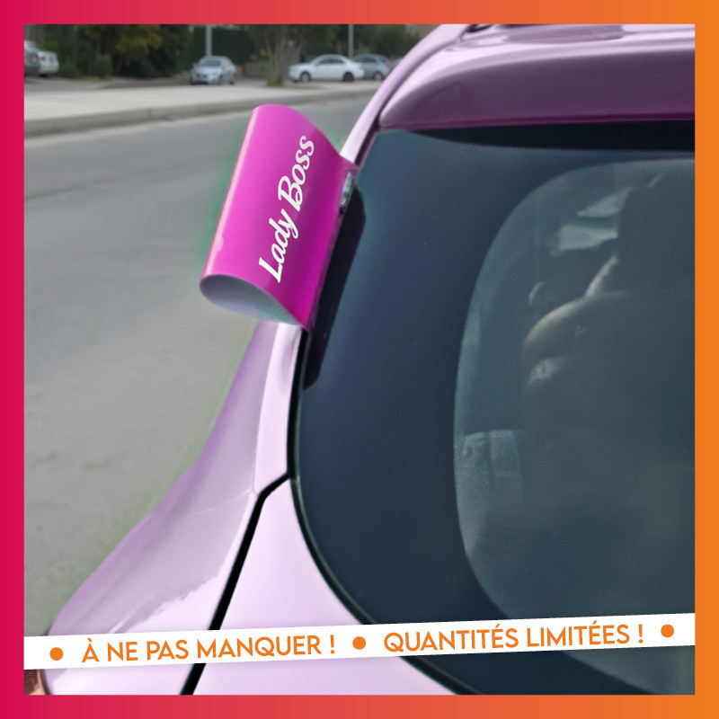 Etiquette voiture lady boss