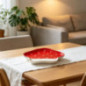 Plat de presentation champignon