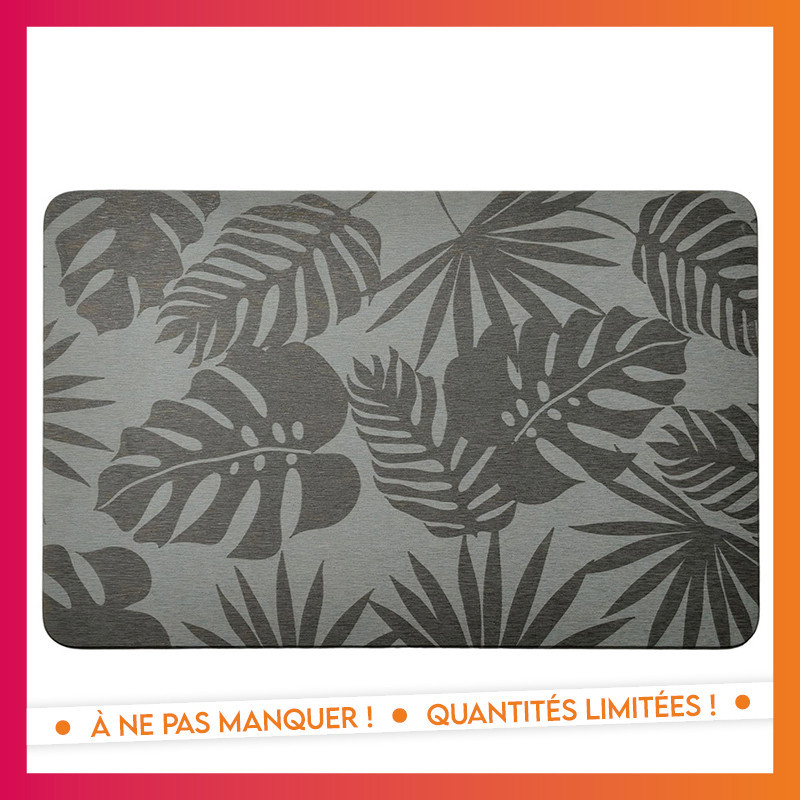 Tapis diatomite 39x60 feuillage