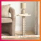Table d'appoint creme