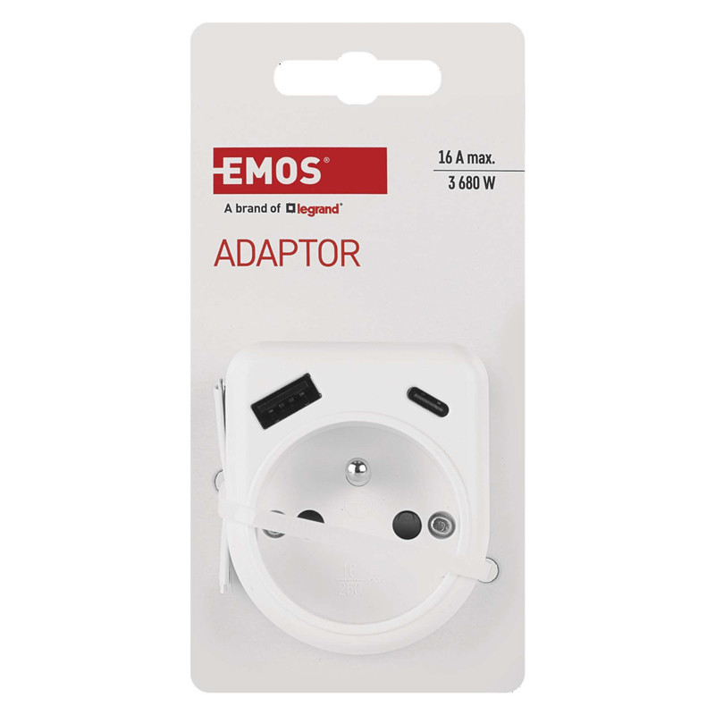 Prise electrique avec usb a/c