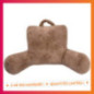 Coussin de lecture taupe