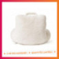 Coussin de lecture creme