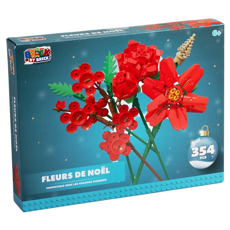 Bouquet de fleurs de noel