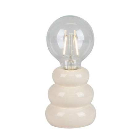 Lampe led avec ampoule 9x9xh18,5