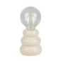 Lampe led avec ampoule 9x9xh18,5