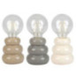 Lampe led avec ampoule 9x9xh18,5