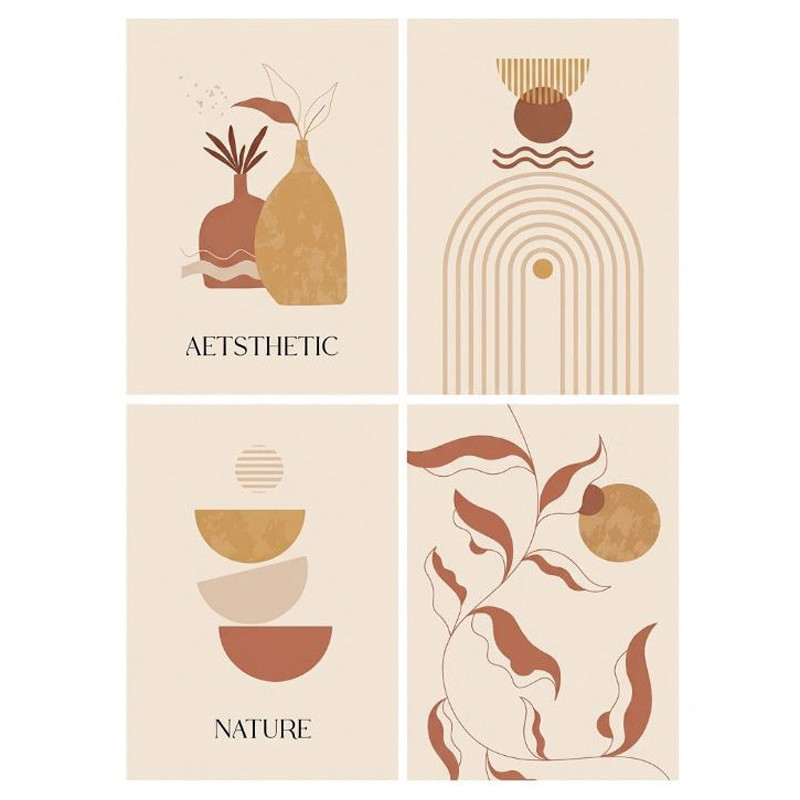 Lot de 2 affiches nature a4