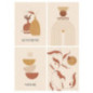 Lot de 2 affiches nature a4