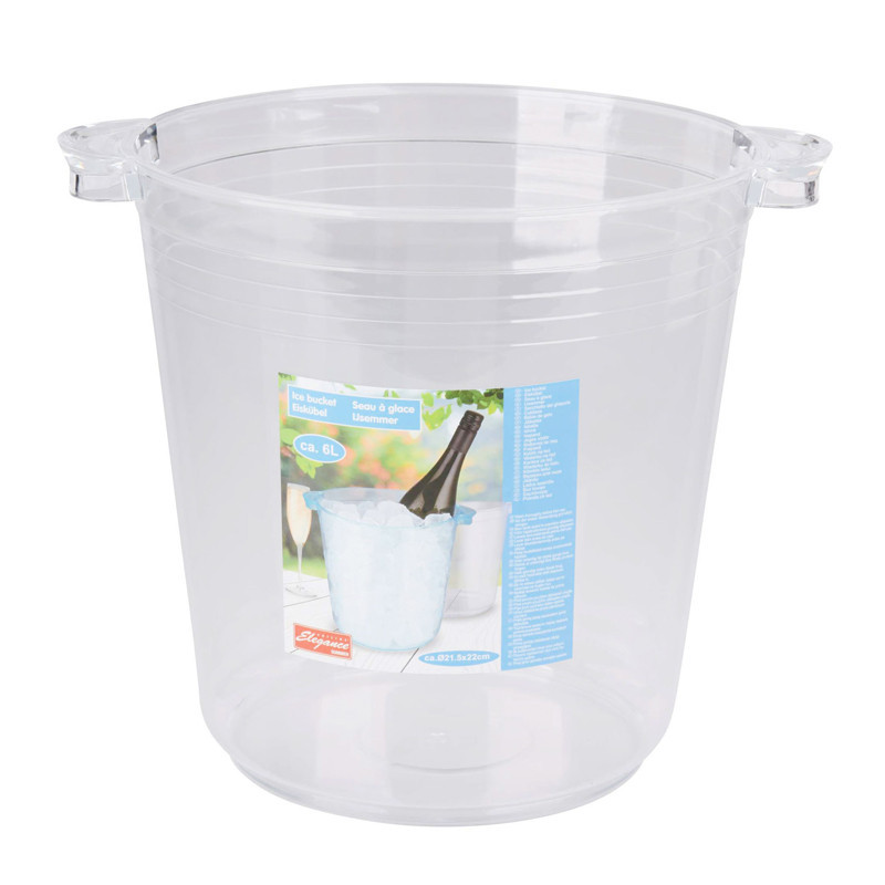 Seau a glace plastique