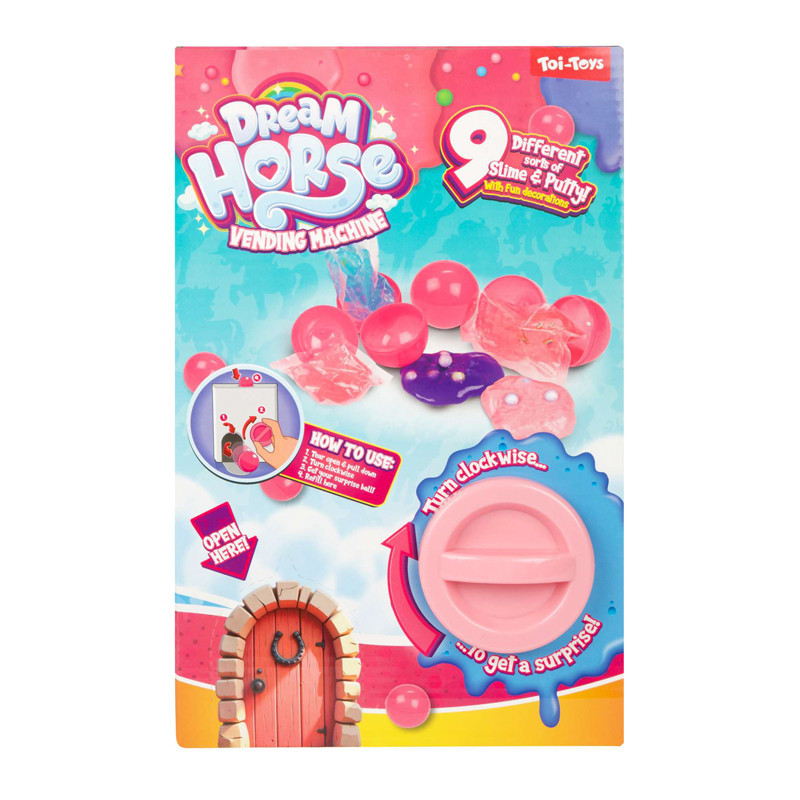 Distributeur slime surprise rose