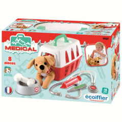 Valise veterinaire avec peluche