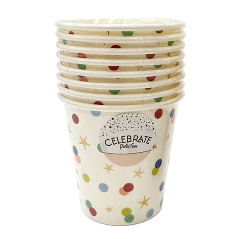 Gobelet 260ml x8 cirque