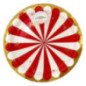 Assiettes d18cm x8 en carton cir