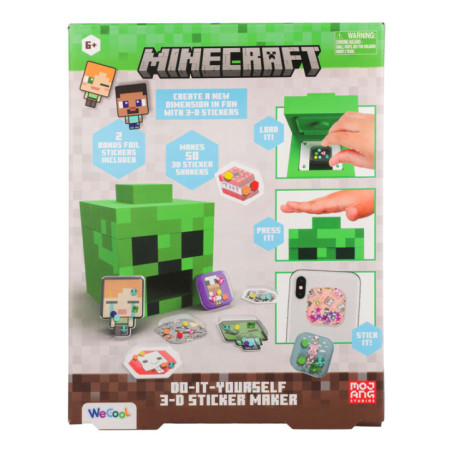 Sticker maker 3d minecraft