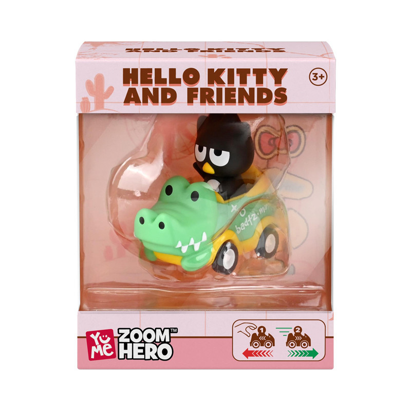 Figurine hello kitty vehicule