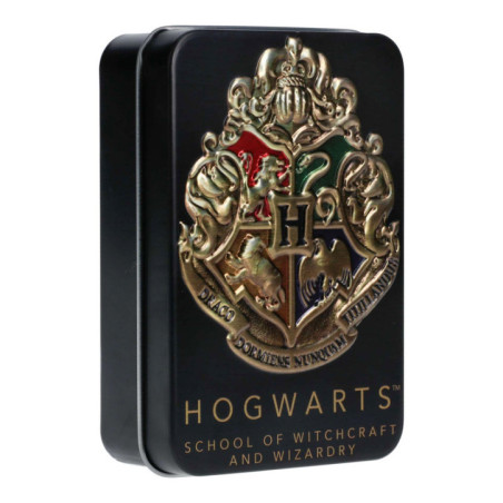 Jeu de cartes poudlard dans une