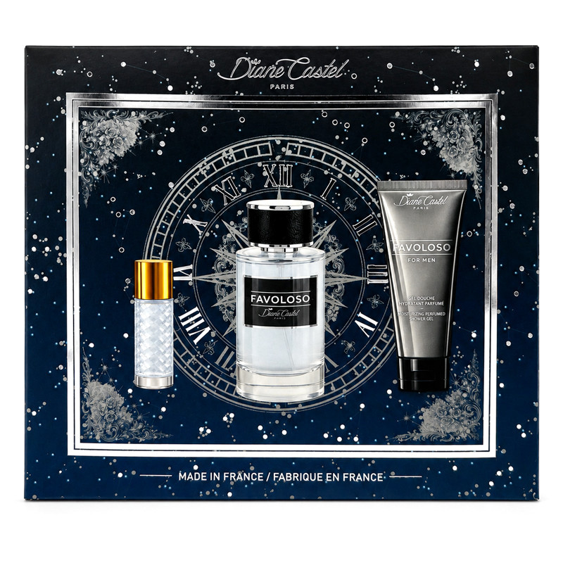 Coffret parfum 3 pcs homme favol