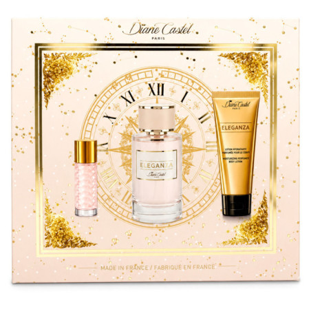 Coffret parfum 3 pcs femme elega