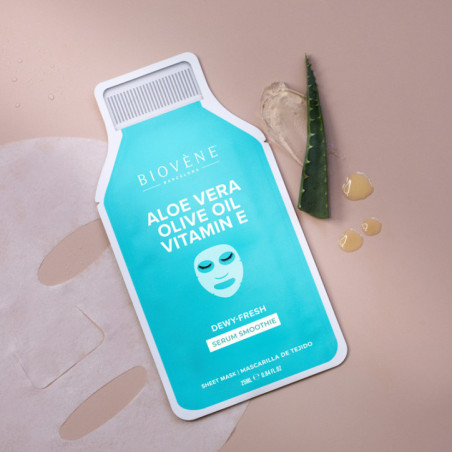 Masque visage tissu aleo vera vi