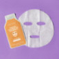 Masque visage tissu papaye vit c