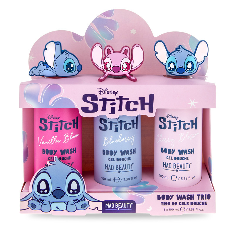 Coffre trio gels douche lilo et