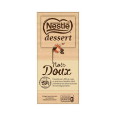 Dessert tablette chocolat noir