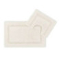 Lot x2 tapis bain ecru