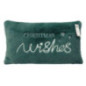 Coussin fourrure xmas wishes 50x