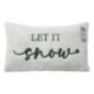 Coussin fourrure let it snow 50x