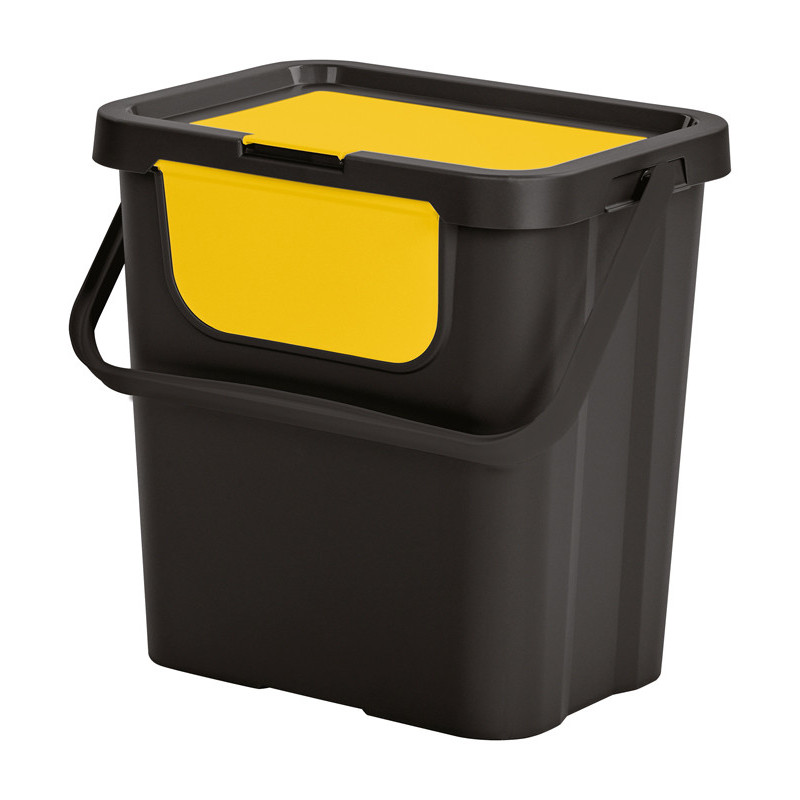 Poubelle de tri moda double 24l