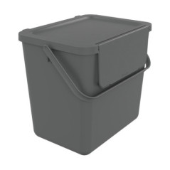 Poubelle loop 25l gris