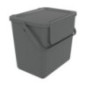 Poubelle loop 25l gris