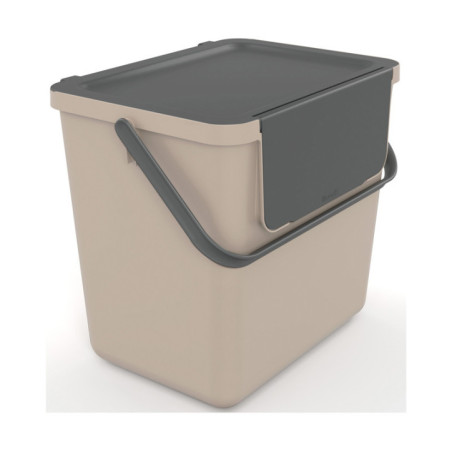 Poubelle loop 25l taupe
