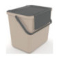 Poubelle loop 25l taupe