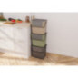 Poubelle loop 25l taupe